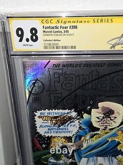 Fantastic Four #398 CGC SS Signature Autograph STAN LEE Rainbow Collectors 9.8