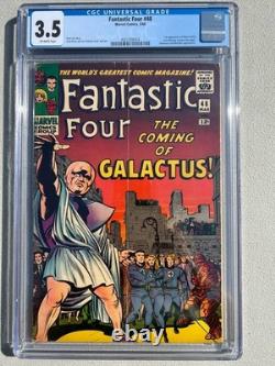 Fantastic Four 48 1966 Marvel Comics CGC VG- 3.5 1st App Silver Surfer Galactus