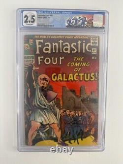 Fantastic Four #48 1st Appearance Of The Silver Surfer and Galactus! CGC 2.5