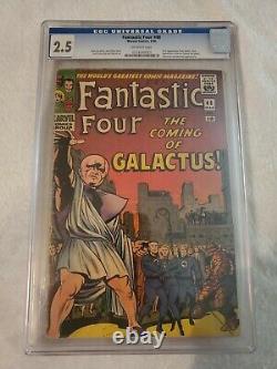 Fantastic Four #48 CGC 2.5 1ST Appearance Of Silver Surfer & Galactus -Stan Lee