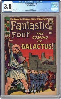 Fantastic Four #48 CGC 3.0 1966 3773679003 1st app. Galactus, Silver Surfer