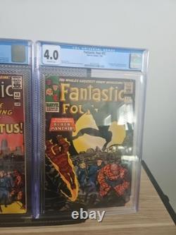 Fantastic Four #48 CGC 5.5 And Fantastic Four 52 CGC 4.0 Combo Deal! Fire