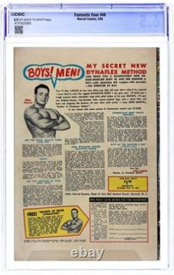 Fantastic Four #48 CGC 6.5 1966 4731625005 1st app. Galactus, Silver Surfer