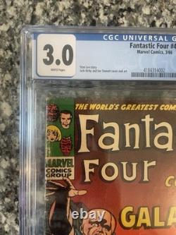 Fantastic Four #48 (Marvel Comics March 1966) Cgc 3.0 WHITE PAGES, Rare