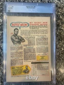 Fantastic Four #48 (Marvel Comics March 1966) Cgc 3.0 WHITE PAGES, Rare