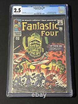 Fantastic Four #49 CGC 2.5 1st Galactus 1966
