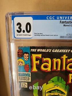 Fantastic Four #49 CGC 3.0 1st Full App Of Galactus! Marvel MCU Key