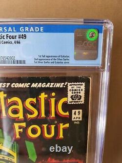 Fantastic Four #49 CGC 3.0 1st Full App Of Galactus! Marvel MCU Key