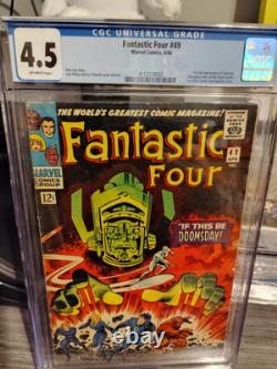 Fantastic Four #49 CGC 4.5 1ST APPEARENCE GALACTUS, 2ND SILVER SURFER