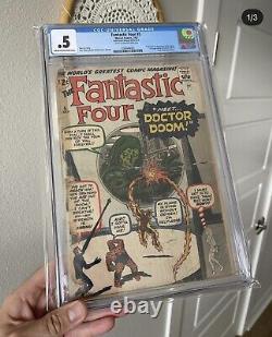 Fantastic Four #5 COMPLETE CGC 1st Dr. DOOM