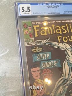 Fantastic Four #50 (1966, Marvel) CGC 5.5 Silver Surfer, Galactus