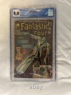 Fantastic Four 50 CGC 4.0 Silver Surfer Marvel Comic Book