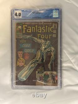 Fantastic Four 50 CGC 4.0 Silver Surfer Marvel Comic Book