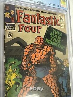 Fantastic Four #51 CGC 5.0 VG/FN 1st App Negative Zone Stan Lee Jack Kirby 1966