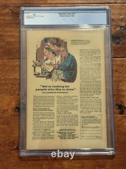Fantastic Four #52 1966 CGC 3.5 Black Panther 1st Appearance Jack Kirby Stan Lee Fantastic Four #52 1966 CGC 3.5 Black Panther 1st Appearance Jack Kirby Stan Lee