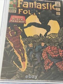 Fantastic Four #52 CGC 4.5 Off-White Pages 1st Appearance of the Black Panther