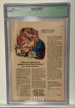 Fantastic Four #52 CGC 6.0 Off-White to White Pages, Qualified #1398364023