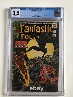 Fantastic Four #52 (Jul 1966, Marvel) CGC 3.5 First Appearance Of Black Panther
