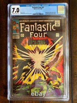 Fantastic Four #53 CGC Grade 7.0 (FN/VF) 2nd appearance of the Black Panther