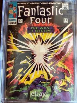 Fantastic Four #53 CGC Grade 7.0 (FN/VF) 2nd appearance of the Black Panther