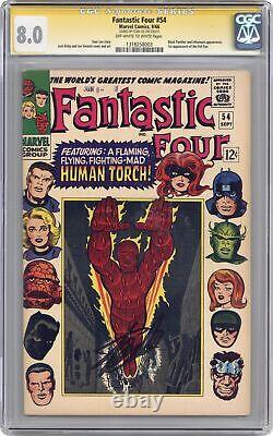 Fantastic Four #54 CGC 8.0 SS Stan Lee 1966 1318258003