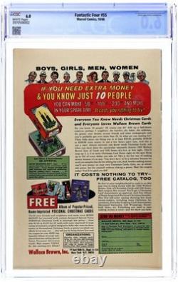 Fantastic Four #55 CGC 6.0 1966 3970506002