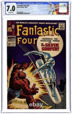 Fantastic Four #55 CGC 7.0 1966 4012024005