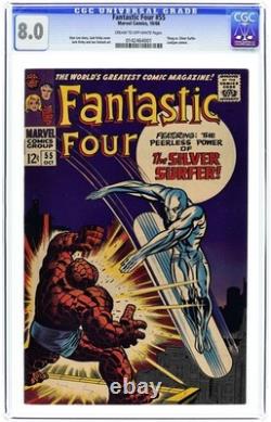 Fantastic Four #55 CGC 8.0 1966 0142464001