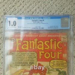 Fantastic Four 6 CGC 1.0 complete with no missing pages or cutouts