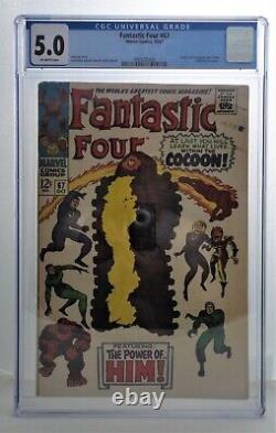 Fantastic Four #67 Origin and 1st app HIM Stan Lee/Jack Kirby issue 1967 CGC 5.0