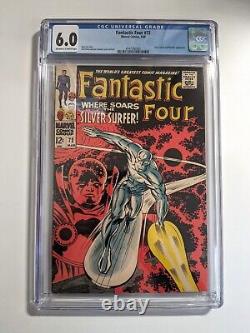 Fantastic Four #72 1968 CGC 6.0 Classic Cover, Silver Surfer and Watcher