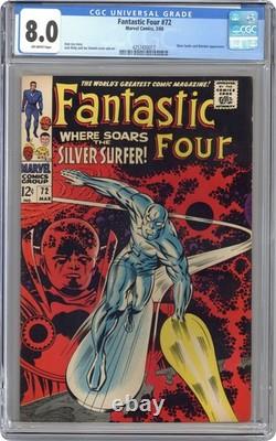 Fantastic Four #72 CGC 8.0 1968 4257435017