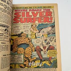 Fantastic Four #72 CGC VF+ 8.5 Silver Surfer Watcher Stan Lee Jack Kirby