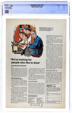 Fantastic Four #73 CGC 6.5 1968 4135355001