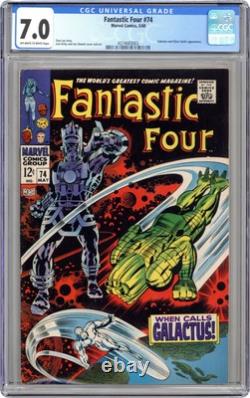 Fantastic Four #74 CGC 7.0 1968 4274683003