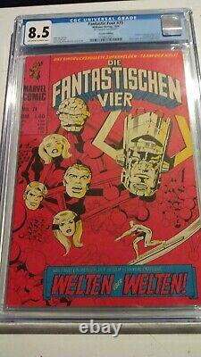 Fantastic Four #75 / CGC 8.5! /Die Fantastischen Vier / Germany 1976 Lee/Kirby
