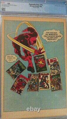 Fantastic Four #75 / CGC 8.5! /Die Fantastischen Vier / Germany 1976 Lee/Kirby
