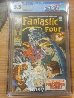 Fantastic Four #94 CGC 5.5 Custom Label 1st app of Agatha Harkness Wandavision
