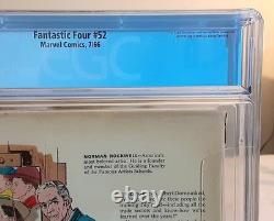 Fantastic Four Issue 52 1966 Silver Age CGC 4.0 1st Appear Black Panther