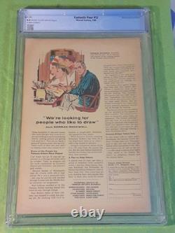 Fantastic Four Issue 52 1966 Silver Age CGC 4.0 1st Appear Black Panther