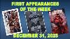 First Appearances Of The Week December 31 2025