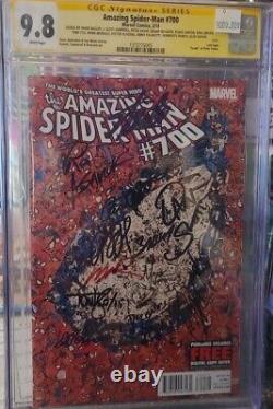 From Stan Lees Collection Amazing Spiderman 700 Cgc 9.8 Signed Stan Lee +14