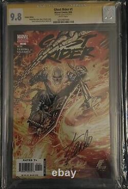 GHOST RIDER 1 CGC Signed By Stan Lee
