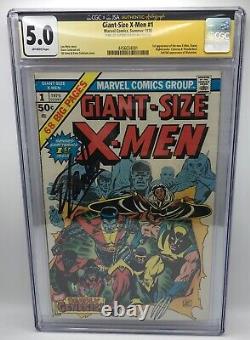 Giant Size X-Men #1 CGC 5.0 Signed Stan Lee 1975 1st App. Nightcrawler 1 of 29