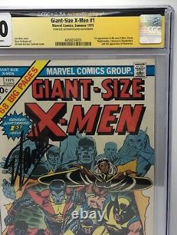 Giant Size X-Men #1 CGC 5.0 Signed Stan Lee 1975 1st App. Nightcrawler 1 of 29