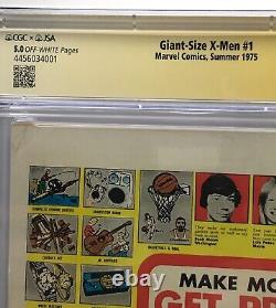 Giant Size X-Men #1 CGC 5.0 Signed Stan Lee 1975 1st App. Nightcrawler 1 of 29