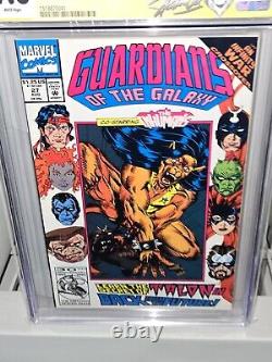 Guardians of the Galaxy #27 CGC SS Signature Autograph STAN LEE Signed Comic