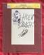 HULK Stationery Page Inscribed HULK SMASH! & Signed by Stan Lee on 94th Birthday