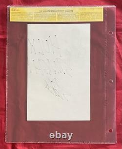 HULK Stationery Page Inscribed HULK SMASH! & Signed by Stan Lee on 94th Birthday