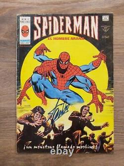 Hotkey Top 10 Foreign Grails Amazing Spiderman 101 Spain Signed By Stan Lee Jsa